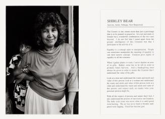 Shirley Bear, Artist, Activist; Tobique, New Brunswick, from Faces of Feminism