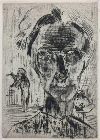 Man in Room, Plate 1 from Das Gesicht / The Face