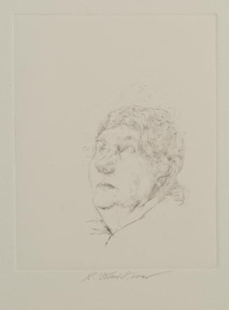 Porträt Rosa Meidner (Mutter des Künstlers) / Portrait of Rosa Meidner (the Artist's Mother)