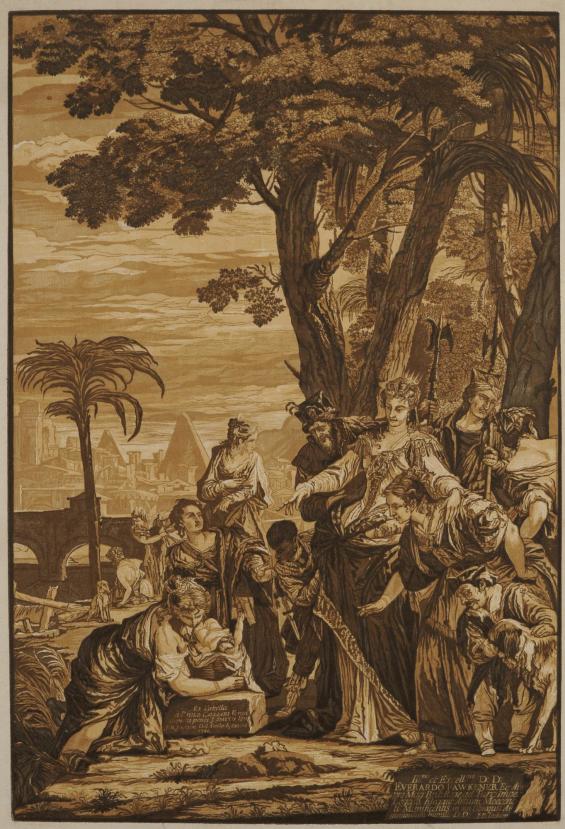 The Finding of Moses, from the Opera Selectiora