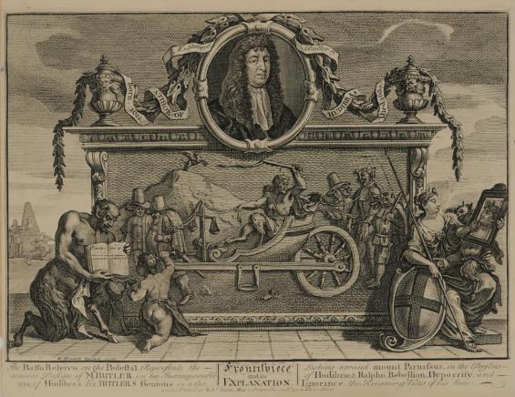 Hudibras, Plate 1: Frontispiece and its Explanation