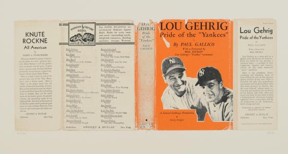Lou Gehrig (book cover)
