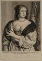 Frances Weston (née Stuart), Countess of Portland, from the series Icones principum virorum (The Iconography)