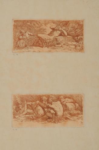 Piping Satyr (top image) and River Gods (bottom image)