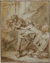 Joseph Resisting Seduction by Potiphar's Wife