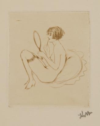 Untitled (nude with mirror)