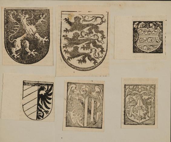 Six Heraldic Emblems
