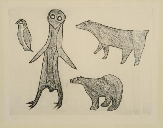 #15 from the 1962 Cape Dorset Print Catalogue