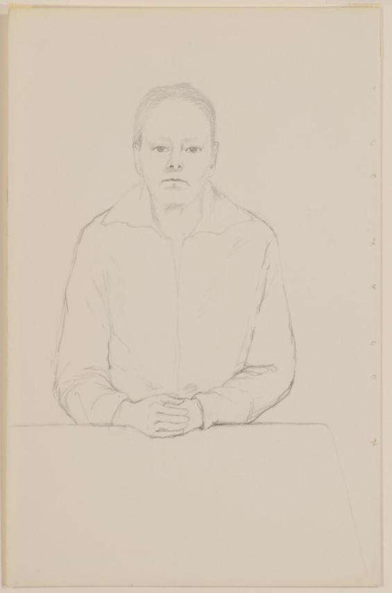 Sketch for a Portrait of Luise Pflug