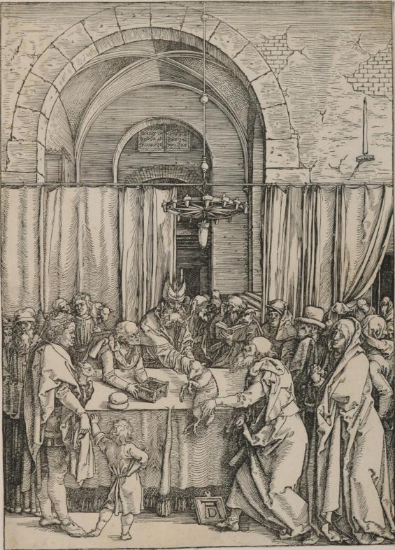 The High Priest Rejects Joachim’s Offering