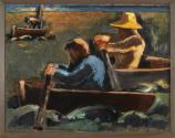 Fishermen Rowing