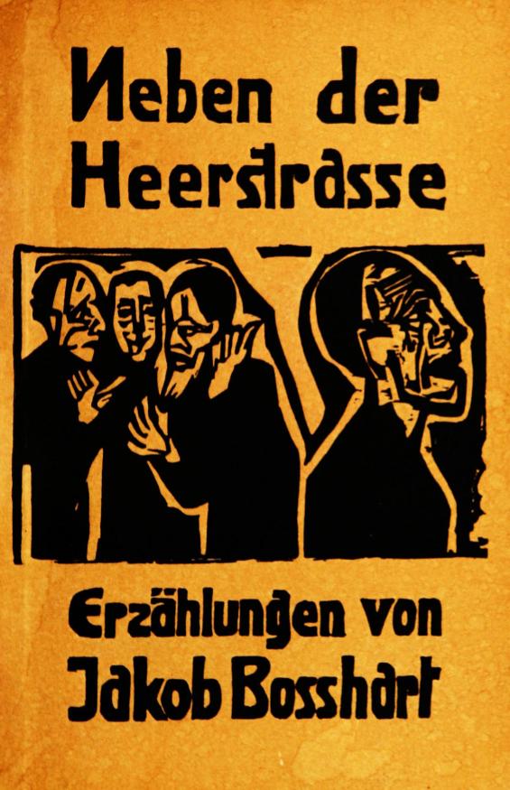 Neben der Heerstrasse / Off the Main Road, illustrated book with 24 woodcuts by Ernst Ludwig Kirchner