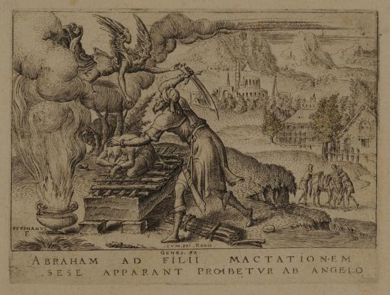 Abraham's Sacrifice, plate 24 from the series The Genesis