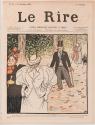 Cover illustration of Le Rire, no. 50, 19 Oct. 1895