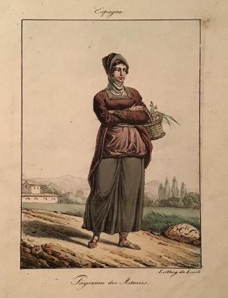 Espagne: Paysanne des Asturies / Spain: Peasant Woman from Asturias