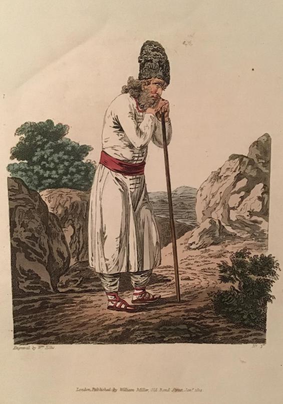 A Peasant of Flipovan, in the Bukowine, Plate 24 from the Costumes of the Hereditary States of the House of Austria