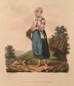 A Sclavonian Country Girl, of the County of Neutra, or Neytra, Plate 17 from the Costumes of the Hereditary States of the House of Austria