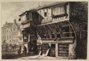 Untitled (Elizabethan building), from the folio Eight Etchings of Old Buildings in the City of Chester