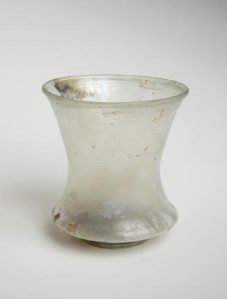 Beaker, possibly a ‘Sturzbecher’, with wheel-cut lines