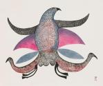 Birds of Kangiak, #27 from the 1982 Cape Dorset Print catalogue
