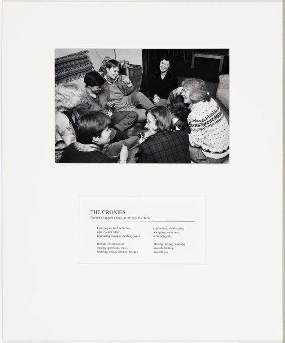 The Cronies, Women's Support Group; Winnipeg, Manitoba, from Faces of Feminism