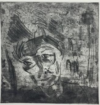 Tired Head, Plate 3 from Das Gesicht / The Face