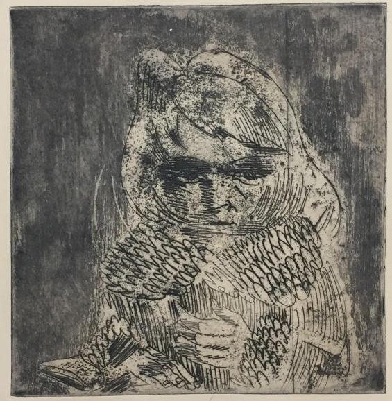 The Bird Girl, Plate 4 from Das Gesicht / The Face