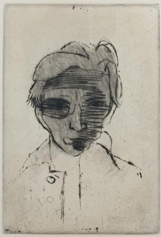 Dark Face, Plate 5 from Das Gesicht / The Face