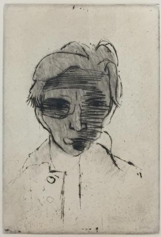 Dark Face, Plate 5 from Das Gesicht / The Face