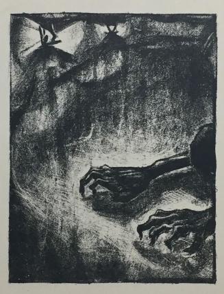 Zwei gespenstische Hände greifen nach etwas / Two Ghostly Hands Groping for Something, Plate 8 from Der Mantel / The Coat