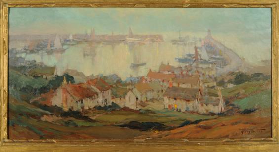 Untitled (harbour scene)