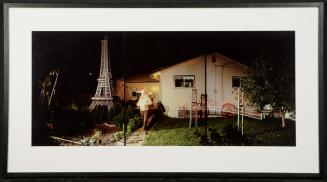 Eiffel Tower and Golden Gate Bridge, Mel Affleck