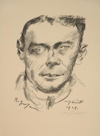 Porträt des Malers Rudolf Grossmann / Portrait of the Artist Rudolph Grossmann