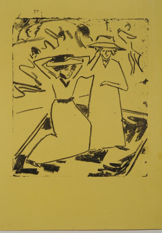 Toilettemachende Mädchen / Girls at their Toilette