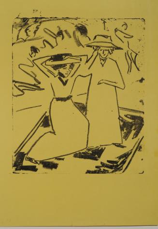 Toilettemachende Mädchen / Girls at their Toilette