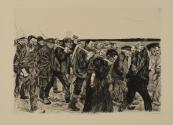 Weberzug / Weaver's March, Plate 4 from Ein Weberaufstand / The Weaver's Revolt