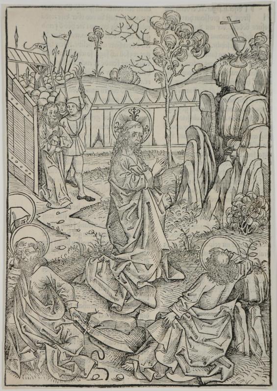 Agony in the Garden, from Der Schatzbehalter der wahren Reichtümer des Heils / Treasury of the True Riches of Salvation