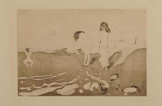 Badende Mädchen / Bathing Girls