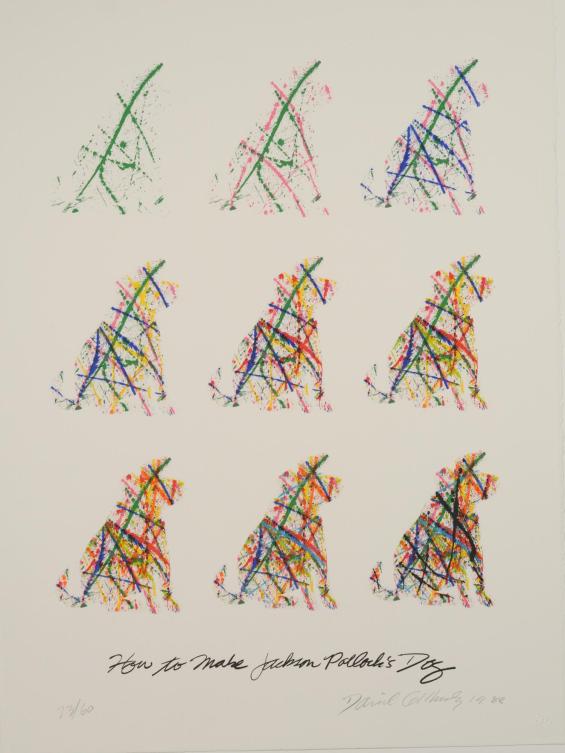 How to make Jackson Pollock's Dog