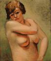 Buste de femme aux seins nus