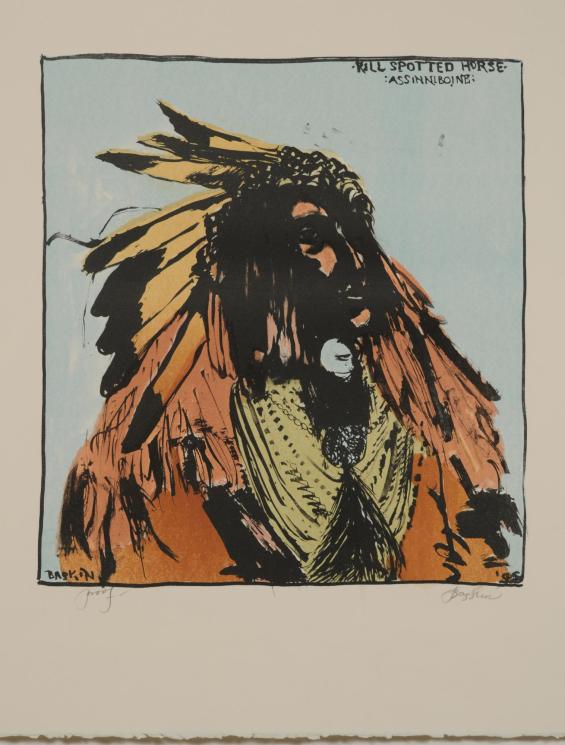 Kill Spotted Horse -- Assiniboine