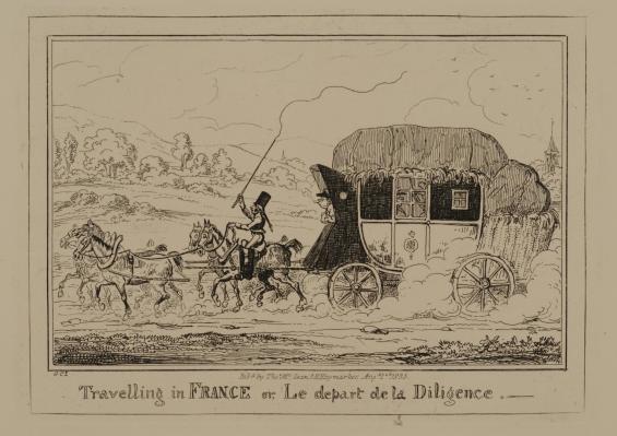 Travelling in France, or Le Depart de la Diligence