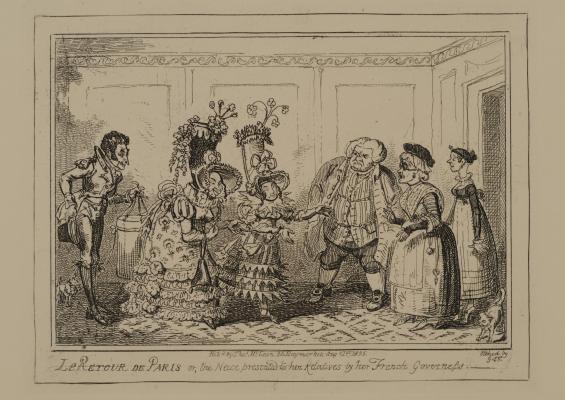 Le Retour de Paris, or The Niece presented to her Relatives by her French Governess