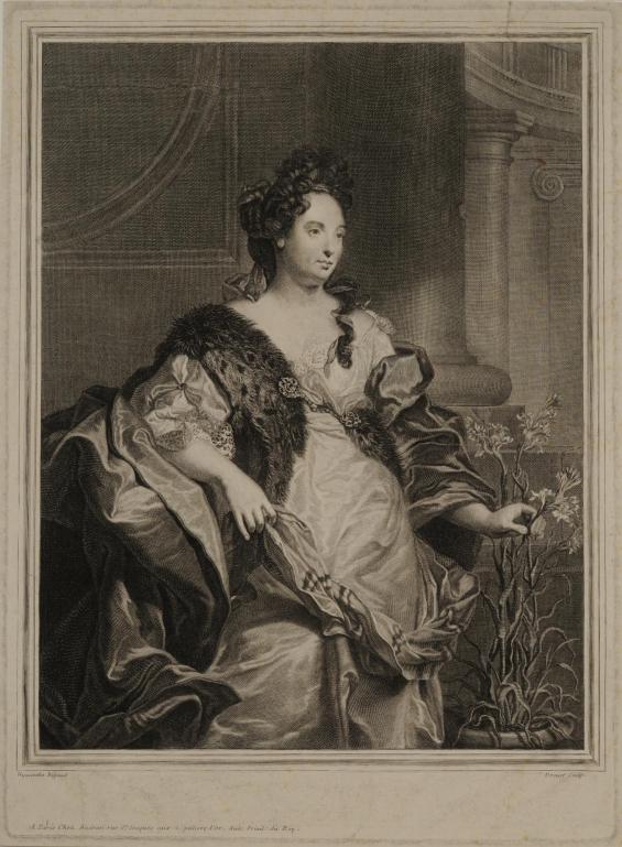 Marie Cadenne femme de Mr. Desjardins, Recteur de l’Académie Royale de Peinture et Sculpture / Marie Cadenne, wife of Martin Desjardins, Rector of the Royal Academy of Painting and Sculpture