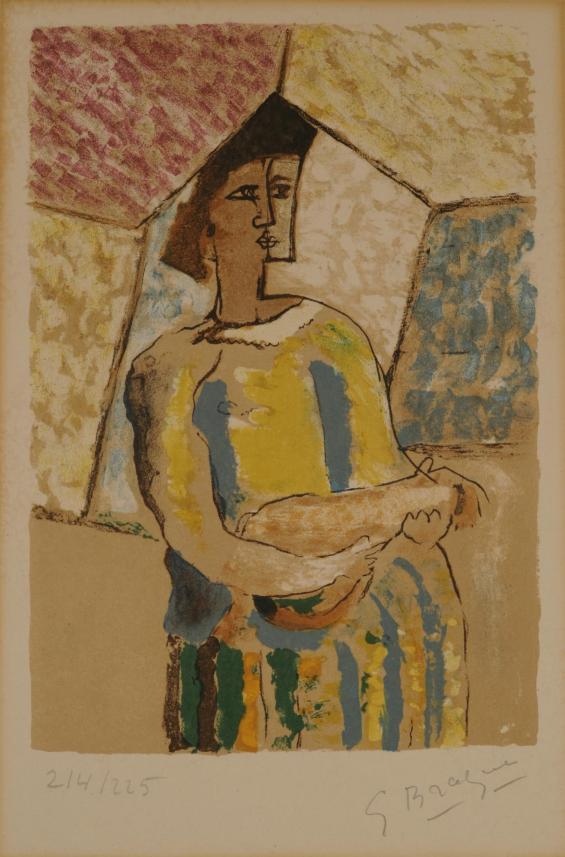 Woman with Mandolin / La Femme à la mandoline