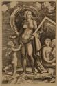 L'Amour et Venus tenant une équerre / Venus and Cupid Holding a Draftsman's Square