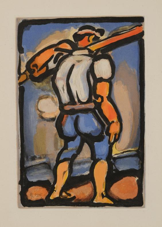 Paysan / Peasant, Plate II from the book Passion by André Suarès