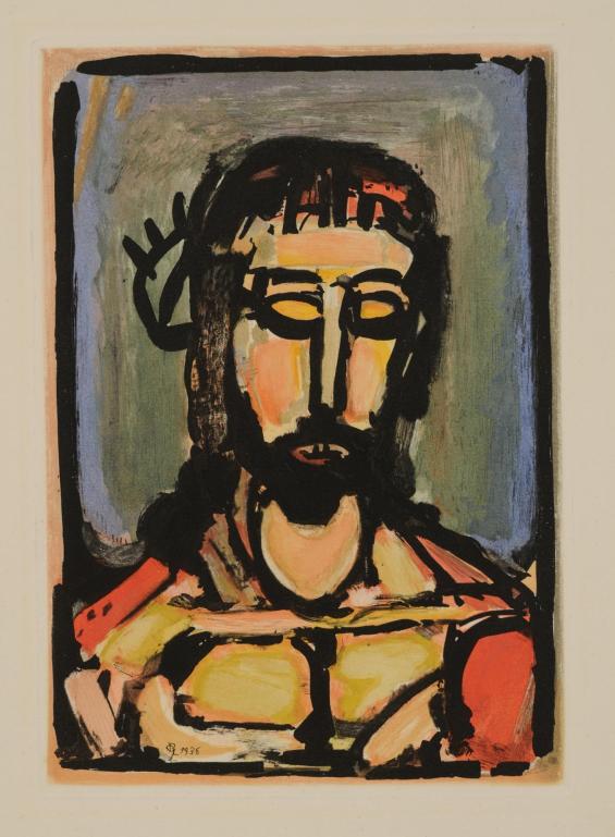 Ecce Dolor, Plate VIII from the book Passion by André Suarès