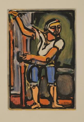 Judas, Plate X from the book Passion by André Suarès