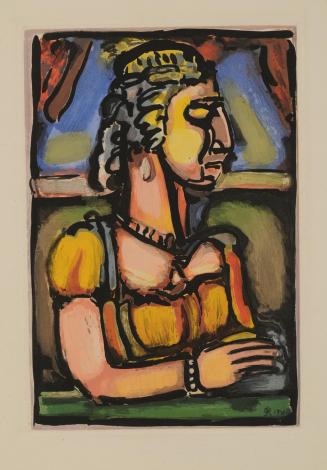 Saint Pute, Plate XII from the book Passion by André Suarès